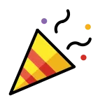 Party Popper SVG Icon